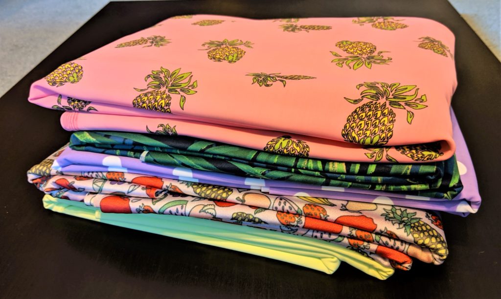 fabric for tropical collection